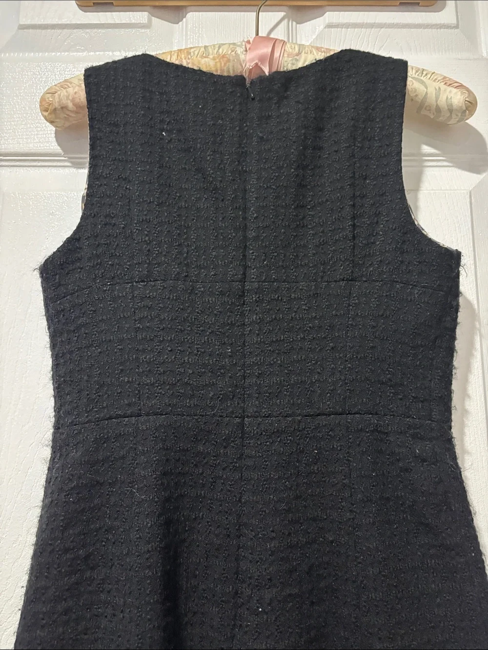 Tory Burch Black Wool Dress